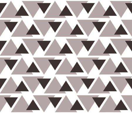 Abstract triangle. Vector seamless pattern. Modern stylish texture.