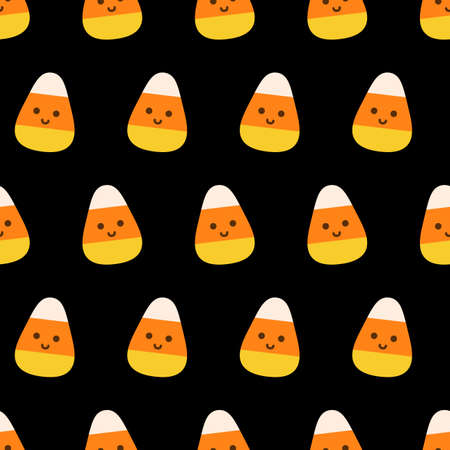 Cartoon candy cornのイラスト素材