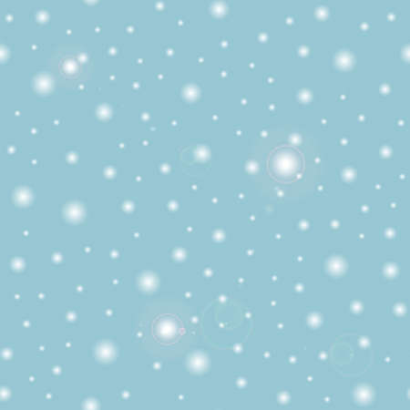 Winter snow. Vector seamless patternのイラスト素材