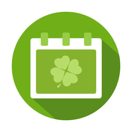 St Patricks Day. Vector icon. Flat designのイラスト素材