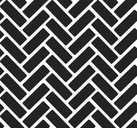 Brickwork vector seamless pattern on white backgroundのイラスト素材