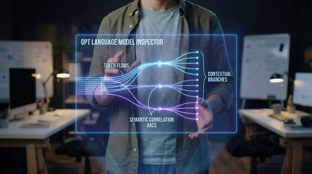 Businessman using a virtual hologram with a digital marketing strategy conceptの素材