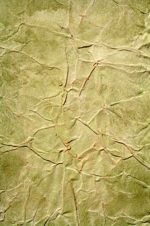 Green color painted background. Art is painted by photographer.の写真素材