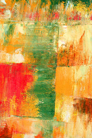 Painted canvas as background. Art is painted by photographer.の写真素材