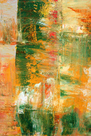 Painted canvas as background. Art is painted by photographer.の写真素材