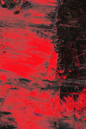abstract painted canvas as background. Art is painted by photographer.の写真素材