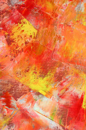 abstract painted canvas as background. Art is painted by photographer.の写真素材