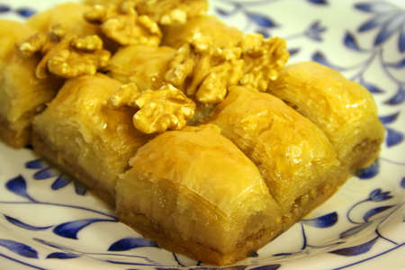 turkish most famous dessertの写真素材