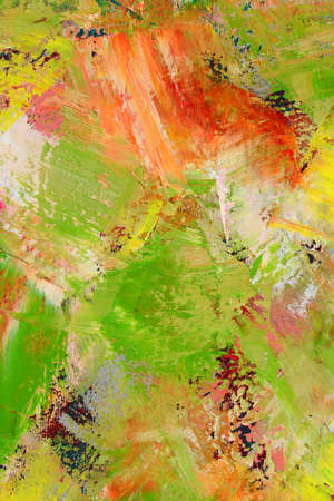 Painted canvas as background. Art is created and painted by photographer.の写真素材