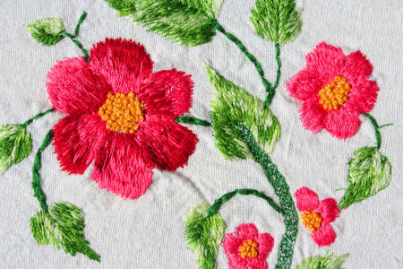 turkish embroidery exampleの写真素材