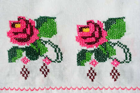 turkish embroidery exampleの写真素材