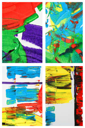 abstract as background. Art is created and painted by photographer.の写真素材