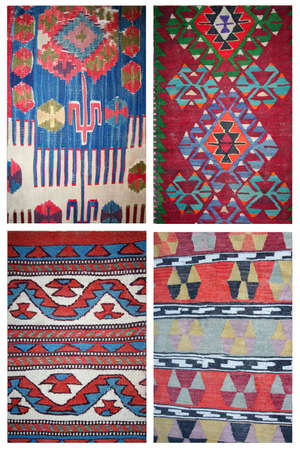 carpet collageの写真素材