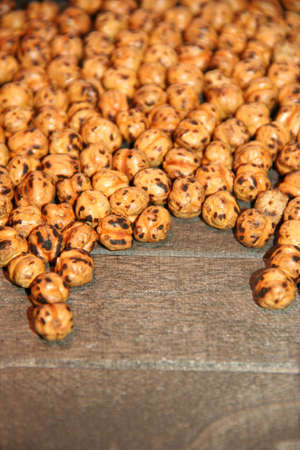 roasted chickpeaの写真素材