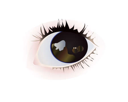 eye vectorのイラスト素材