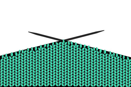 knitting wool のイラスト素材