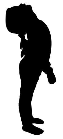 hand silhouette vector のイラスト素材
