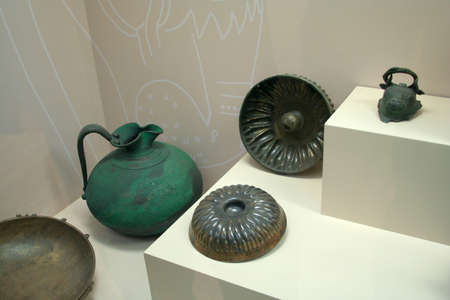 Some artworks at the Anatolian Civilization Museum