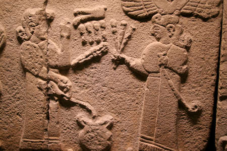 Some artworks at the Anatolian Civilization Museumのeditorial素材