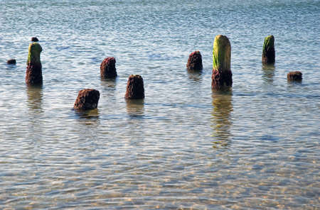 Sea coast with mountains against the blue sky  Crimea  Ukraineの写真素材