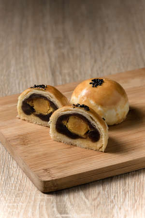 Commercial Photography of Taiwan Mid-Autumn Festival Mooncake Egg Yolk Pastry Gift Box