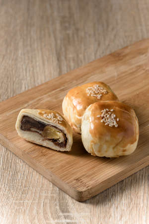 Commercial Photography of Taiwan Mid-Autumn Festival Mooncake Egg Yolk Pastry Gift Box