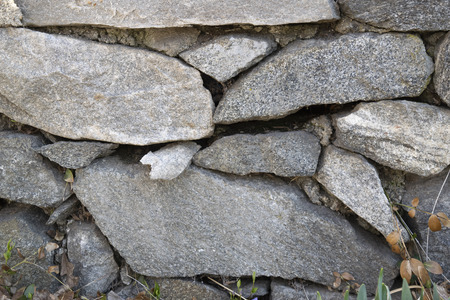 Stone wallの写真素材