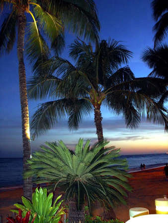 Sunset, Hawaiiの写真素材