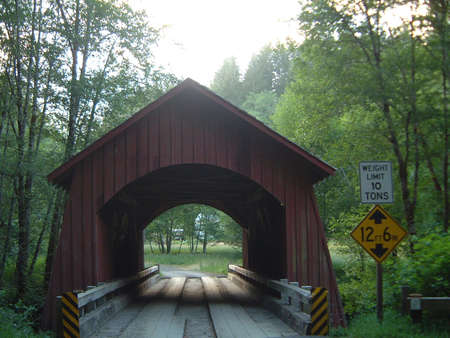 Covered bridge, Oregon