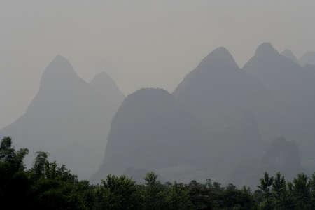 Guilin, China, Li Riverの写真素材
