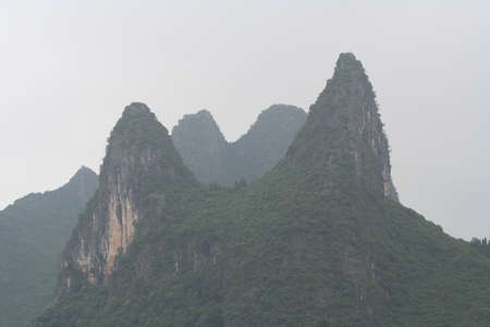 Guilin, China, Li Riverの写真素材