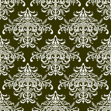 Seamless stylish wallpaper, vector illustrationのイラスト素材