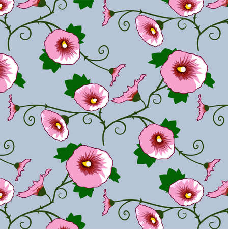 Springtime seamless paternのイラスト素材