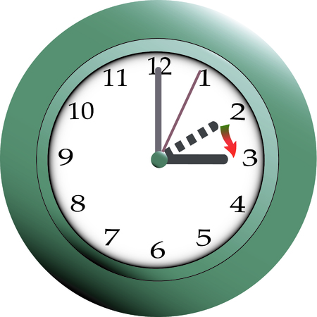 Daylight savingのイラスト素材