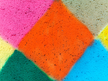 Abstract concrete, weathered with cracks and scratches. Landscape style. Grungy Concrete Surface. Great background or texture.のeditorial素材