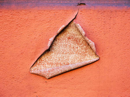 Abstract concrete, weathered with cracks and scratches. Landscape style. Grungy Concrete Surface....
