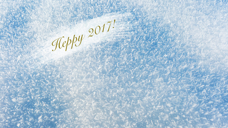 Abstract background selective focus snow as a background for any Christmas project