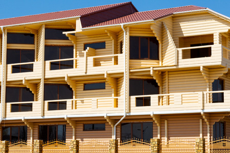 Odessa, Ukraine - 1 May 2011:  New home for many families and new life, construction of building as symbol of hope for better lifeのeditorial素材