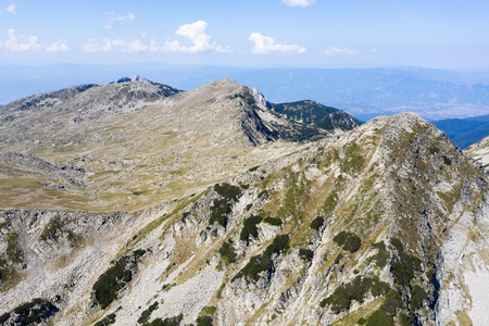 A stunning view of the mountain peaks in Bulgariaのeditorial素材