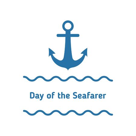 Day of the Seafarerのイラスト素材