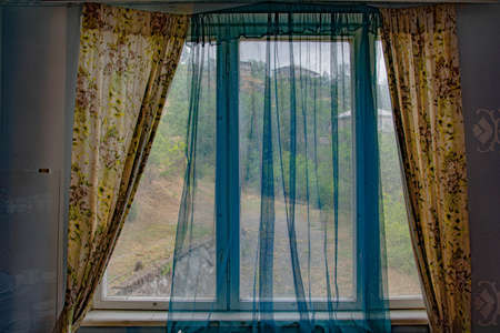 View from the window in the village