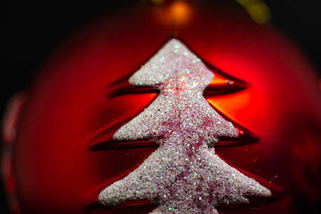 New Year's toys for the Christmas treeの写真素材