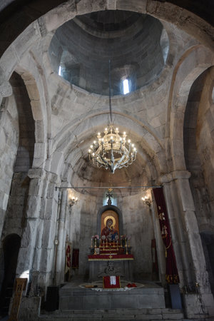 Interior of the Church. Armenian churchの写真素材