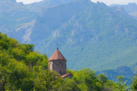 Old church in the forest