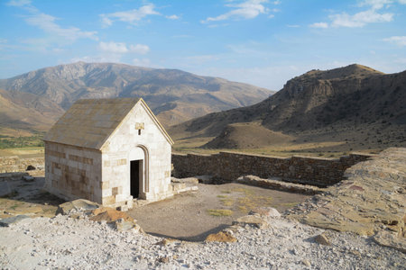 Ruins of an old church in Armenia