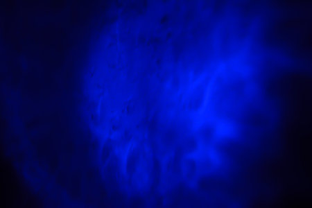 Blue abstract background with some smooth lines in it (see more in my portfolio)の写真素材