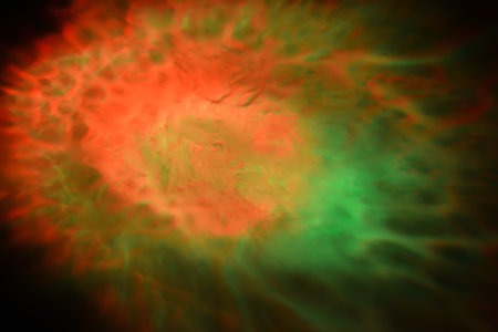 abstract fractal background a computer-generated 2D illustration, textureの写真素材