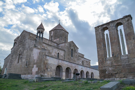 Armenian apostolic church Odzun, Lori region, Armenia. Beautiful monastery