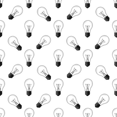 Large Seamless Pattern on White Backgroundの写真素材