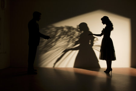 Shadow Play: Drama in Light and Darkの素材